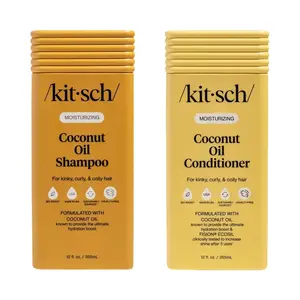 Kitsch Moisturizing Coconut Oil Shampoo & Conditioner Combo
