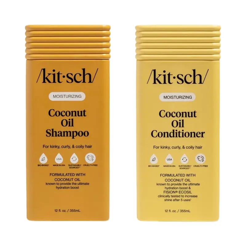 Kitsch Moisturizing Coconut Oil Shampoo & Conditioner Combo