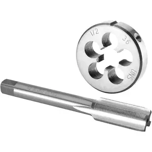 1/2"-36 UNS Tap and  Set Right Hand, 1/2 x 36 UNS Machine Thread Tap and Round