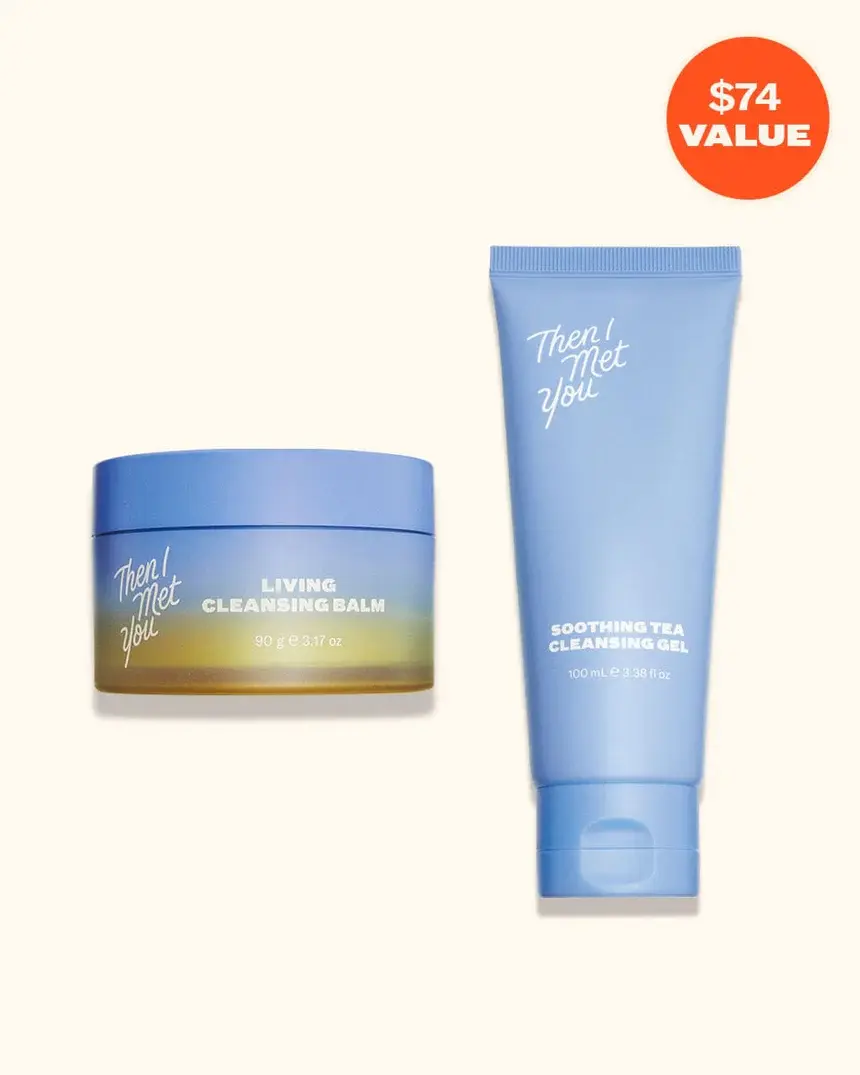 Then I Met You The Cleansing Duo - Korean Skincare for Nourishing and Soothing Facial Cleansing