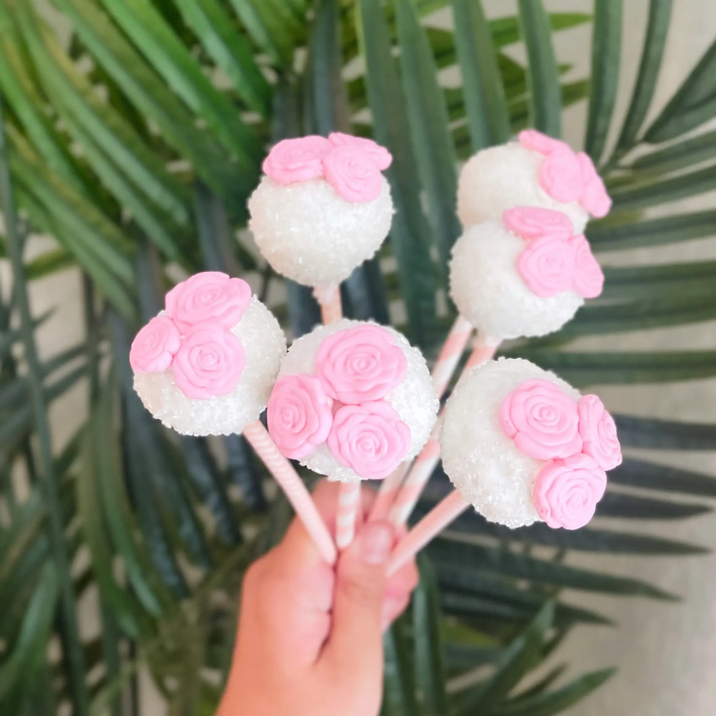 Flower Bouquet Cake Pops Flower Bouquet Cake Pops