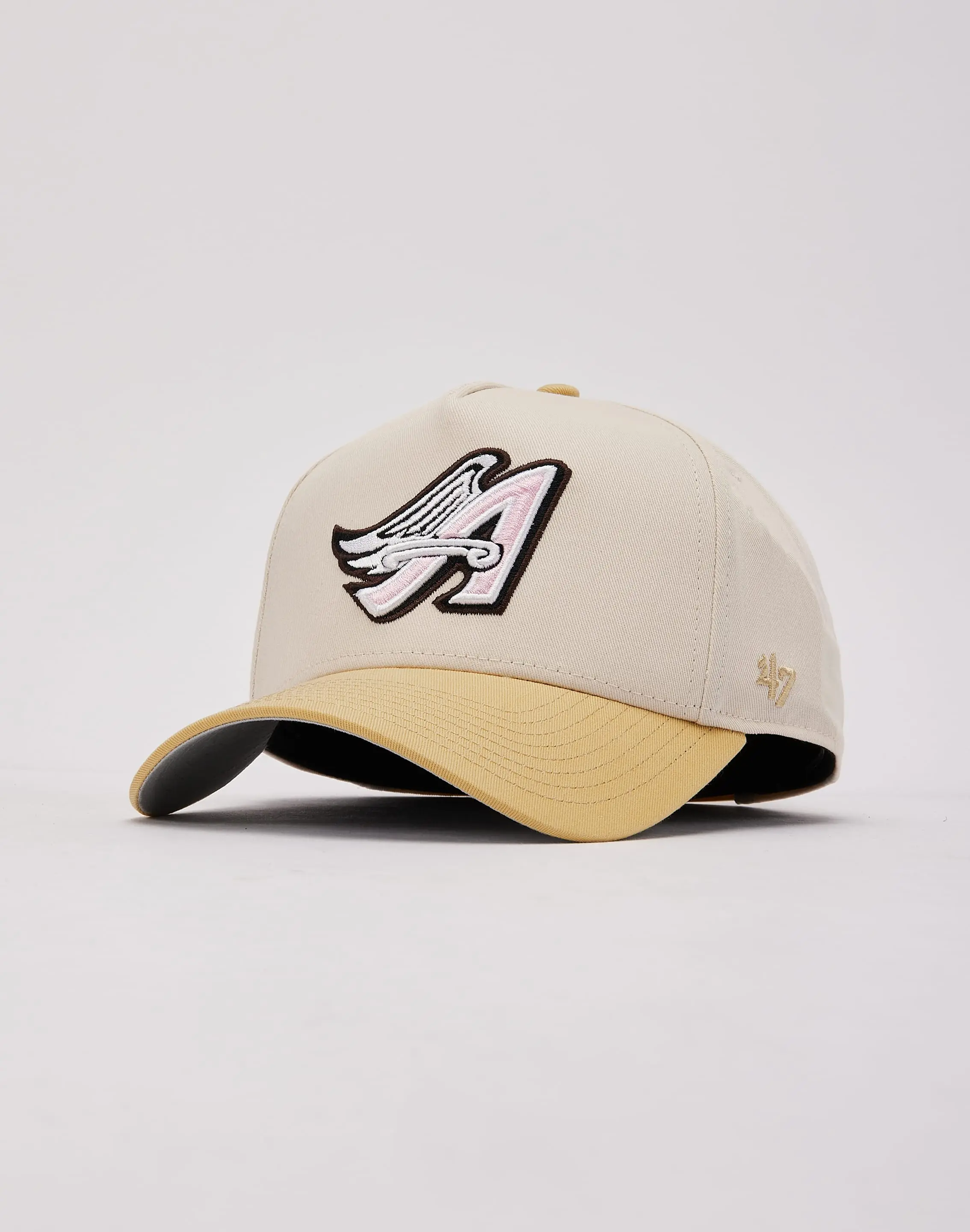 Mens 47 Brand MLB Anaheim Angels Offside DT Snapback Hat