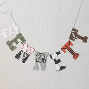 Sports Custom Name Banner