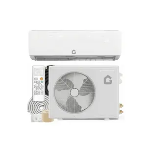 12000 BTU Ductless Mini Split Air Conditioner and Heater, SEER2 19, 208-230V, R32 Refrigerant, Q Panel Design, Sheet Metal Housing for Home Bedroom Office