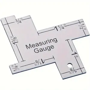 1pc Acrylic Sewing Ruler Perfect For Manual Fabric Cutting And DIY Design