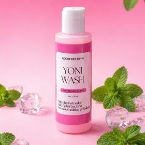 Mint body wash for gentle daily cleansing