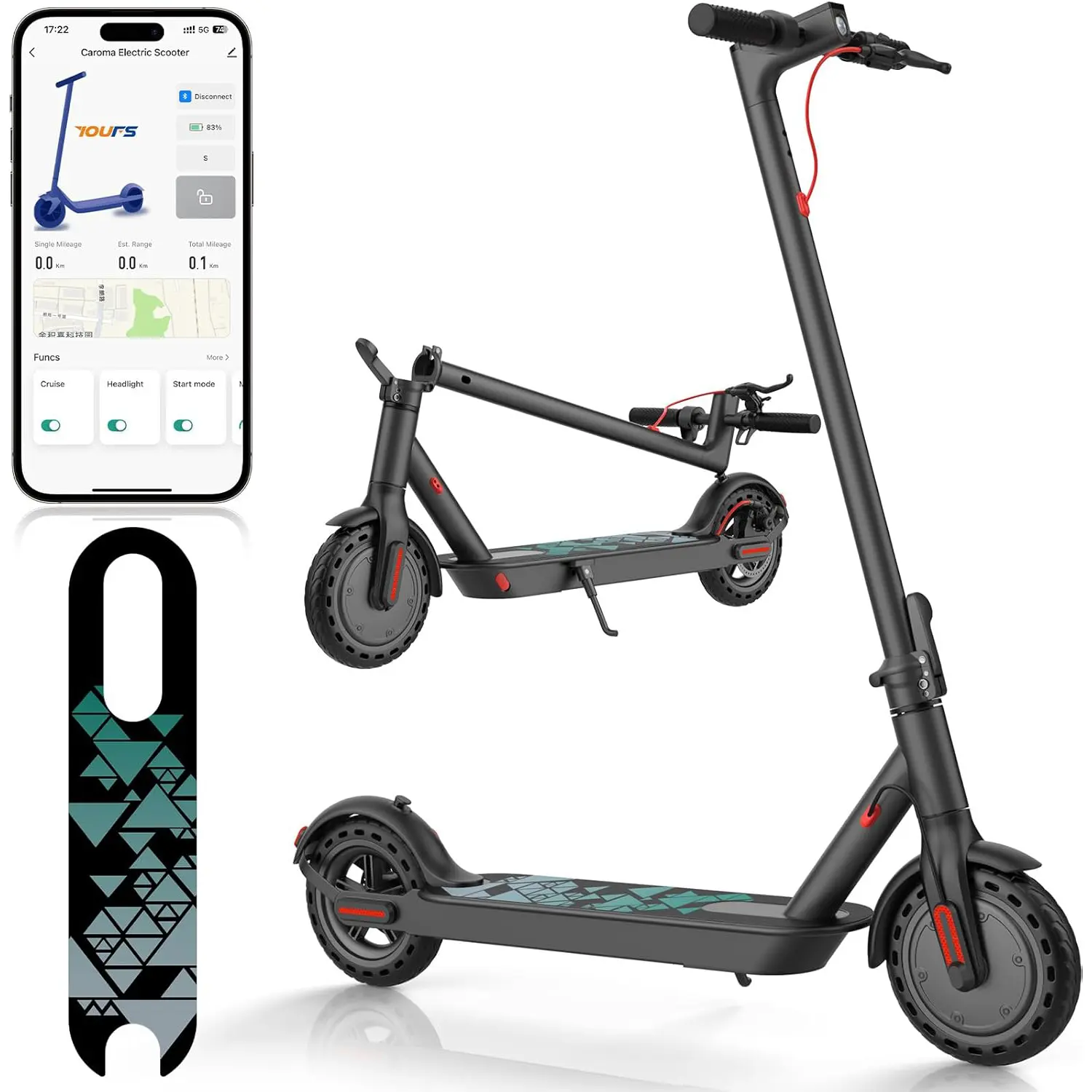 Pattern - Green Shapes