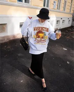 [Sale off up to 50%] Washington Football fan shirt, Washington sweatshirt, Washington, Game day Football, Vintage football tee, gifts, streetwear graphic tee