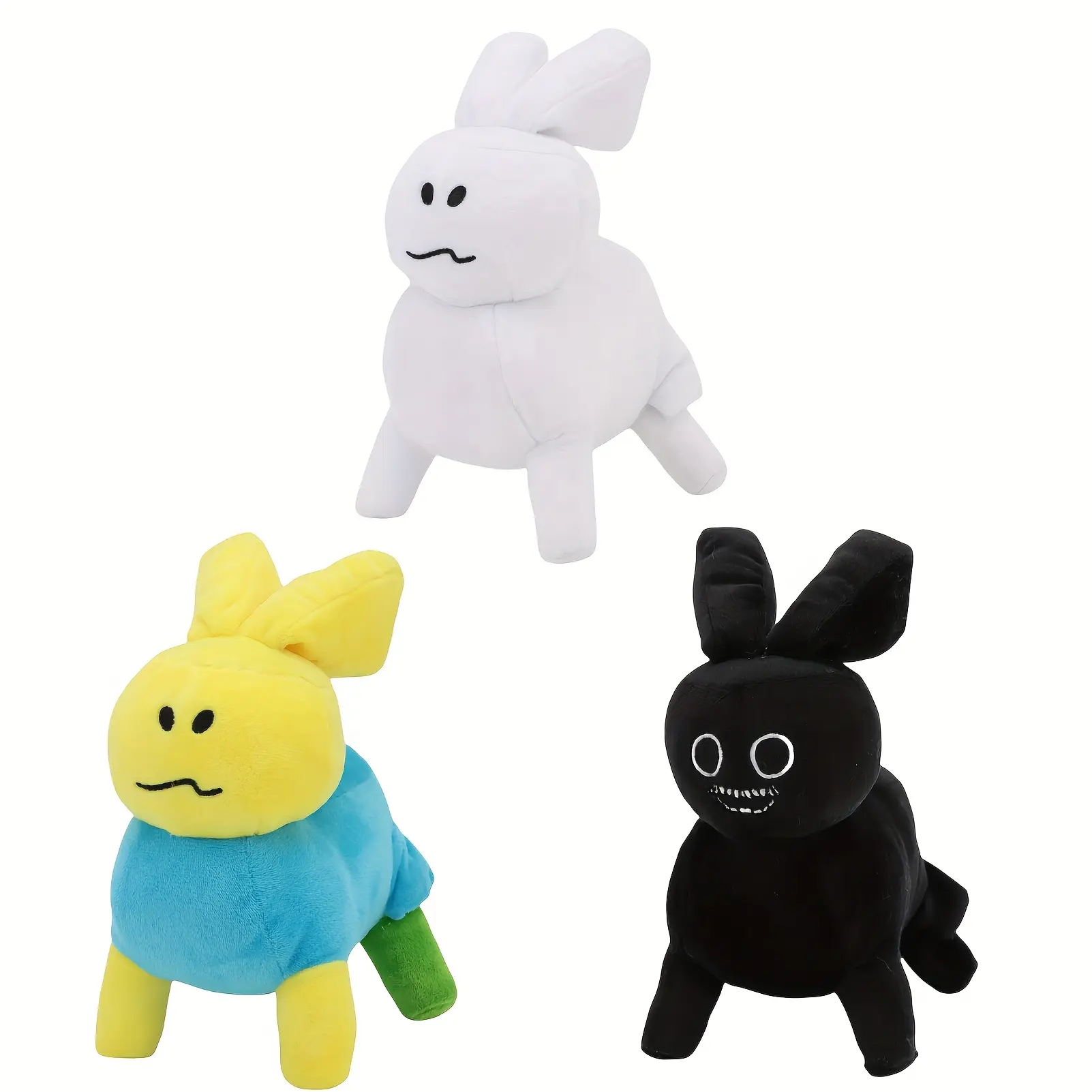 Forsaken Gubby Plush Soft Stuffed Animal Funny Companion Doll Adorable Gift for friend and Game Lover as Room Decoration