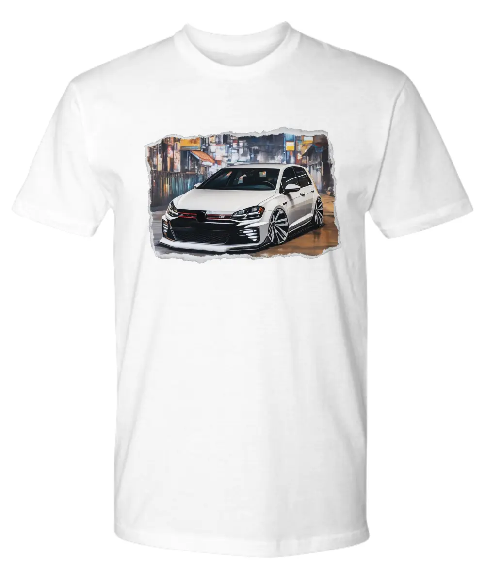 GTI SPORTS CAR T-SHIRT, GIFT FOR HIM, PREMIUM SPORTS CAR TSHIRT