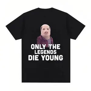 John Pork Is Making A Funny And Humorous Phone Call Pig Fans Are Designing T-Shirts For Animal Lovers And Summer T-Shirts Adult Unisex T-Shirt Golf Gift T-Shirt For Men And Women [100% Cotton]  ﻿