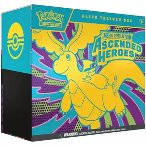 Pokemon TCG: Mega Evolutions  Ascended Heroes - Elite Trainer Box