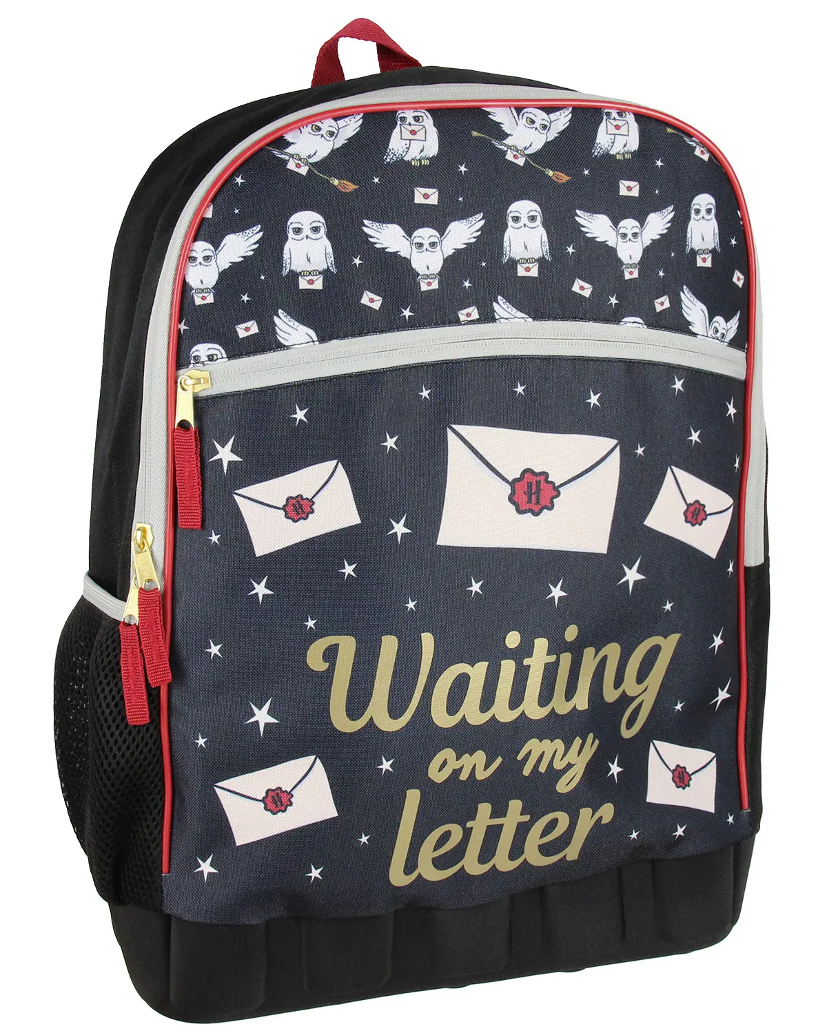 Harry Potter Hogwarts Hedwig Waiting On My Letter School Backpack 17" Harry Potter Hogwarts Hedwig Waiting On My Letter School Backpack 17"
