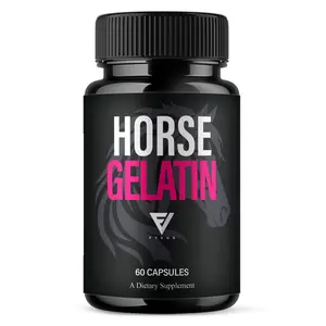 Gelatin Capsules supplement vitamins (60 Capsules)