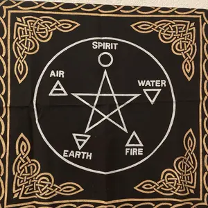 Altar Cloth 24in by 24in for Altar, Table, or Wall - Perfect for Worship and Spiritual Practices