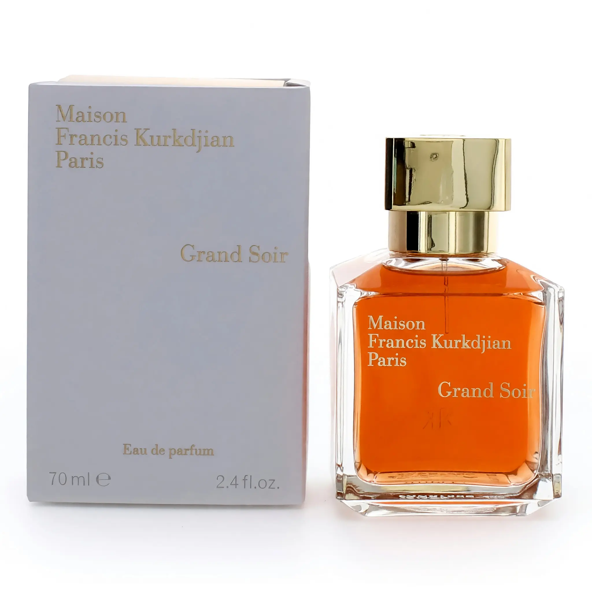 Grand Soir by Maison Francis Kurkdjian, 2.4 oz EDP Spray for Unisex, Spray Bottle, Oriental, Labdanum Base, Vanilla, Aromatic Spray Bottle Unisex Fragrance