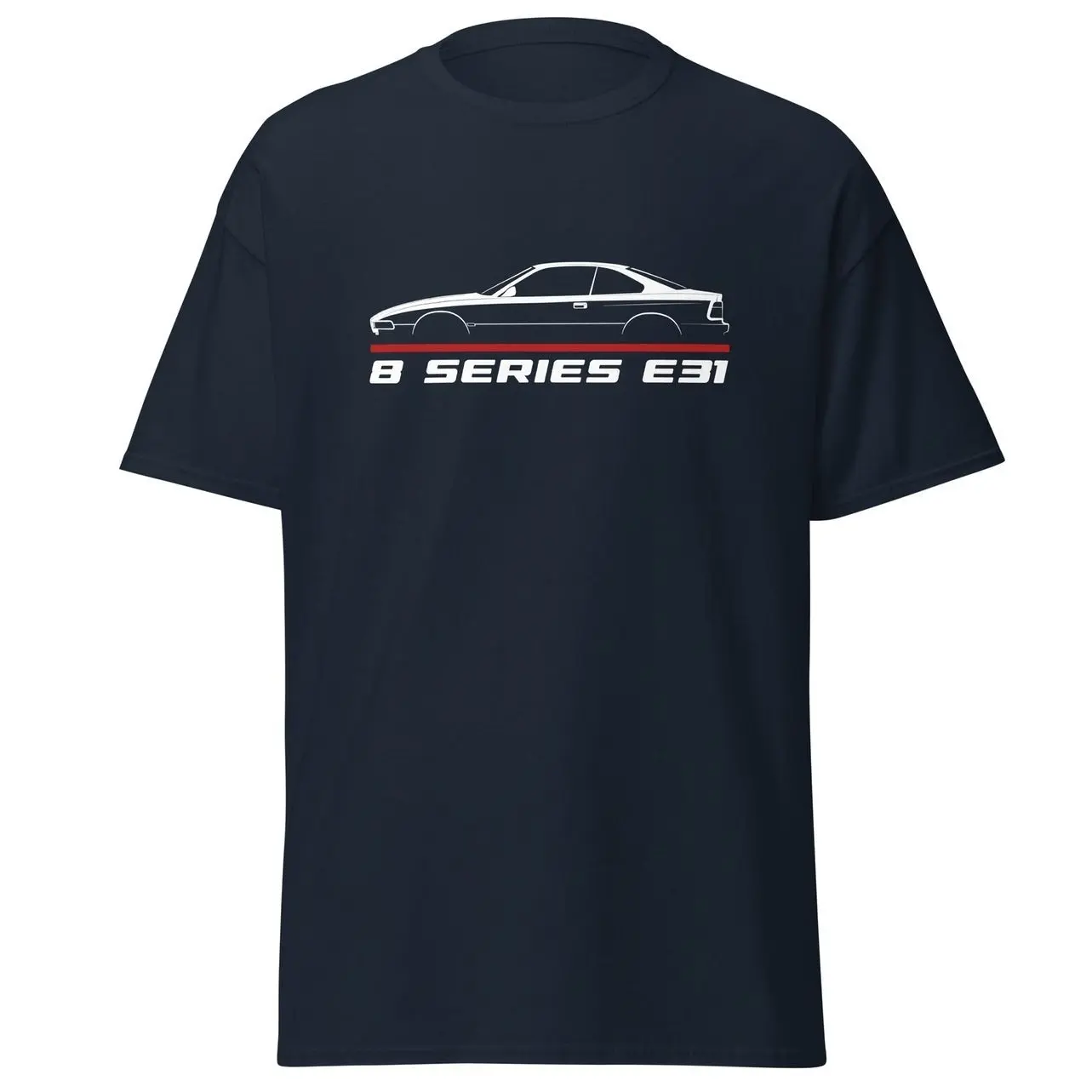 1987-1999 8 Series E31 Silhouette Graphic T-Shirt Sweatshirt Hoodie, Classic Car Enthusiast and Fans Gift