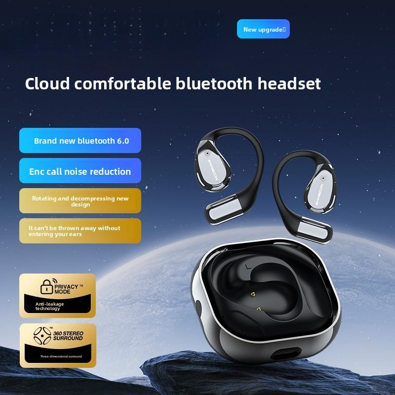 [SHINECON] X5PRO  Lossless Sound HIFI Comfortable Wear Stable Sound Music Gaming OWS Wireless Bluetooth Earphones IPX4 Life Waterproof
