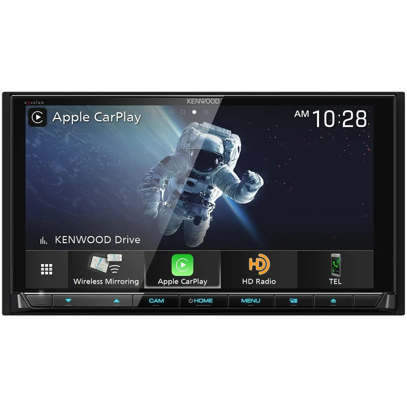 Kenwood eXcelon DDX9907XR 6.8" HD AM FM CD DVD WiFi Car Stereo- Wireless Apple CarPlay, Android Auto