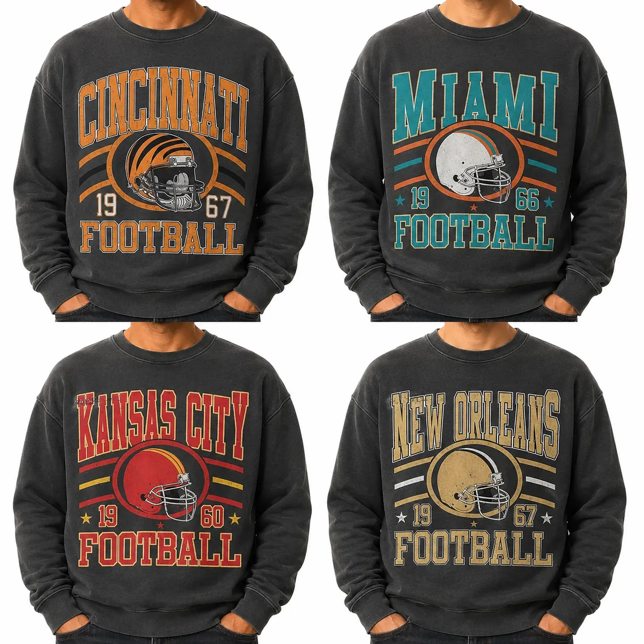 Vintage Team Football Oversized 90s Black Sweatshirt, Hometown Football Sweatshirt, Football Thowback Vintage All Teams Sweatshirt, Vintage Graphic Tees, Sport Graphic Shirts, Unisex Sweatshirts
