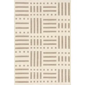 Mina Modern Stripes Reversible Machine Washable Area Rug Mina Modern Stripes Reversible Machine Washable Area Rug