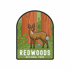 Redwoods National Park Sticker