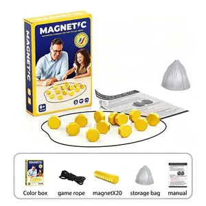 Magnetic Chess Game, 2-Player Tabletop Strategy Challenge for Kids & Adults, Portable Party Game, The Most Addicting Family Game Night Toy!