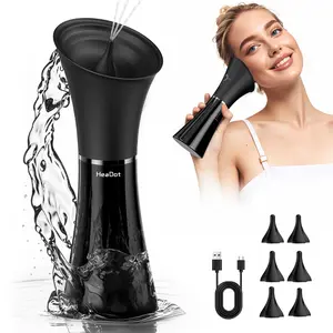 HeaDot Electric Ear Wax Remover - Rechargeable Water-Powered, Temp Detection, IPX7 Waterproof, Effective Ear Cleaning Kit - Viral Ear Cleaner Gift