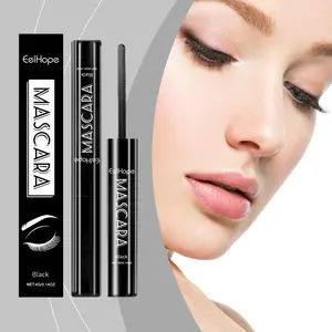 Eelhope Black Mascara Long-Lasting Long-Lasting Makeup Natural Beautiful Curling Does Not Easily Stain Black Mascara Cosmetic