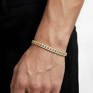 6mm Iced Cuban Link Bracelet