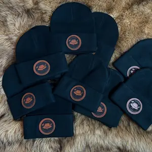 Custom logo or business patch beanie