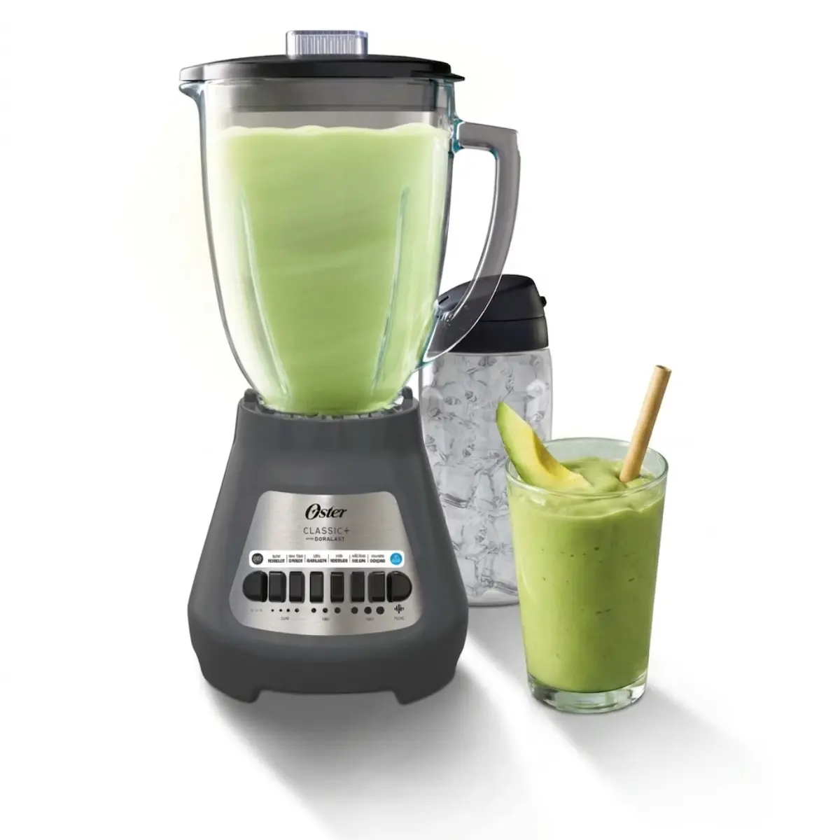 Oster Jug Blender, Household Kitchen Appliance with XL 8-Cup Capacity Jar and Blend-N-Go Cup