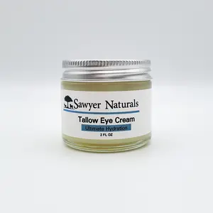 Tallow Eye & Face Cream – Deep Hydration & Skin Support (2 oz)