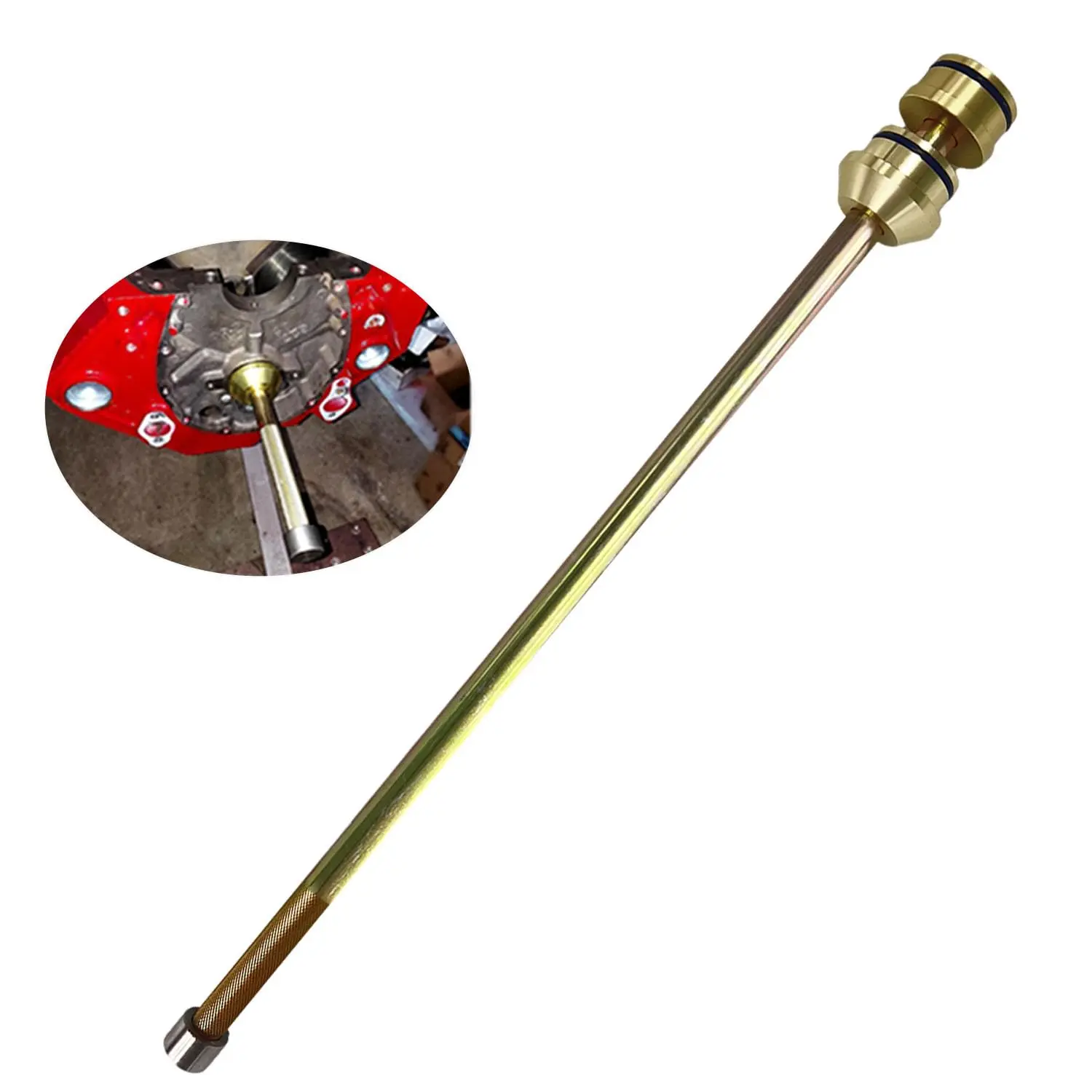 Cam Bearing Installation & Removal Driver Tool Compatible with Small Block Chevy SBC V8's or 90- V6 Cam Bearings, Engine Camshaft Cam Bearing Driver Install Tool