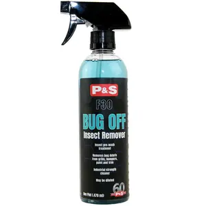 P&S Bug Off F30 Insect Remover 16 oz Pre-Wash Treatment for Effective Insect Removal No Warranty Included