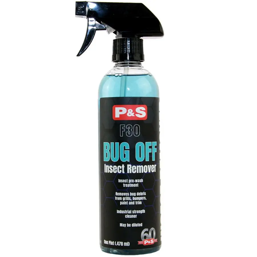 P&S Bug Off F30 Insect Remover 16 oz Pre-Wash Treatment for Effective ...