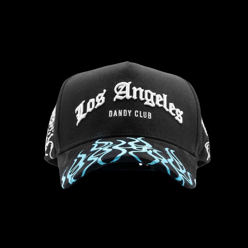 Dandy Hats Los Angeles Premium Black Cap - Dandy Club Elevate Your ...