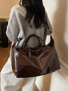 Women's Travel Tote Bag, Large Capacity Multifunctional Handbag, Casual Daily Use Commuter Bag, Lightweight Durable Design, Daily Commuting Bag