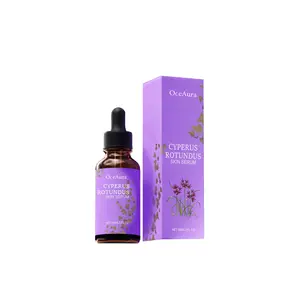 OceAura Hair Removal Aftershave Gentle Repair Serum, Cyperus Rotundus Extract Soothing Treatment, Prevents Strawberry Skin, Reduces Irritation & Slows Hair Regrowth, Daily Skin Care for Face Bikini Underarms Legs Arms