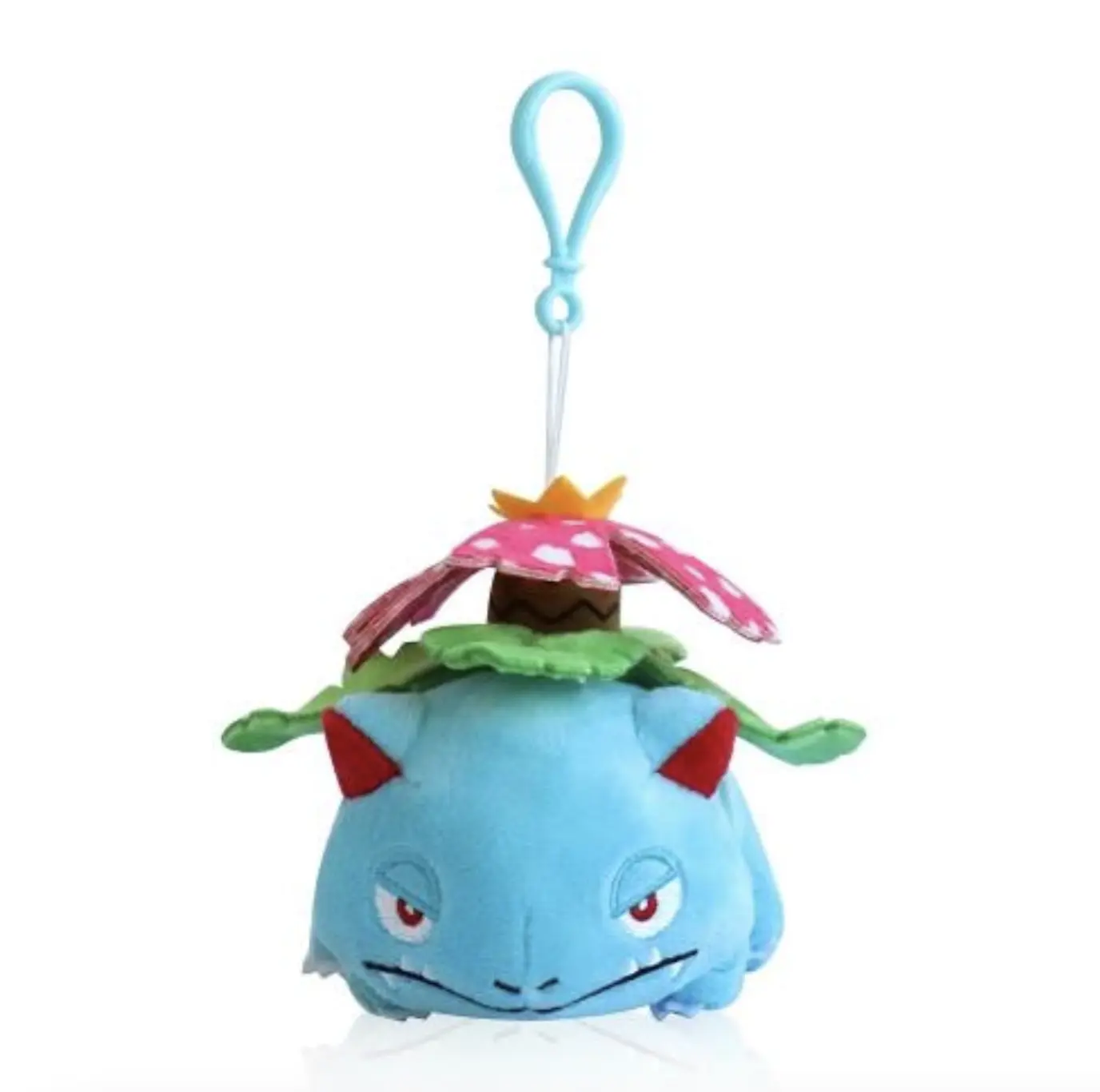Venusaur 6" Backpack Clip-On Hanger Plush Toy Soft Stuffed Animal Anime Collectible Soft Doll
