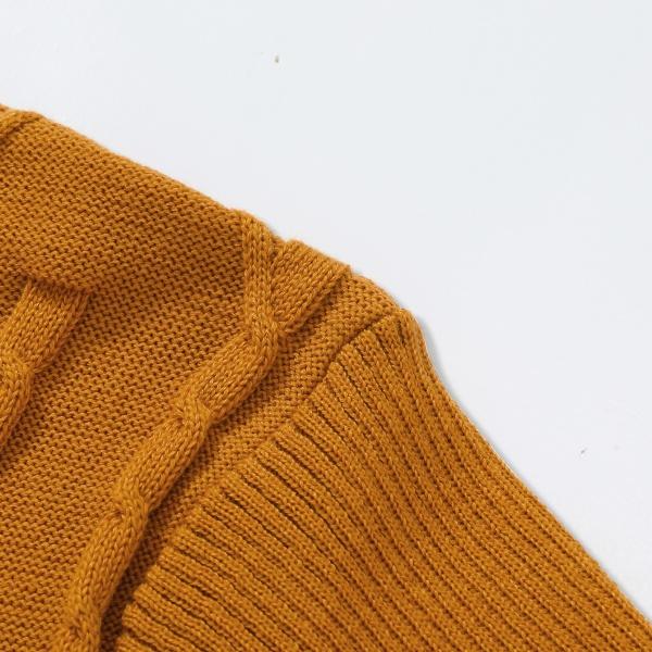 Men's Turtleneck Warm Sweater, Vintage Cable Knit Style, Thickened Winter & Autumn Knitwear with Locking Temperature Technology, Stylish Texture, Suitable for Office Workers and Everyday Street Style, Versatile Innerwear