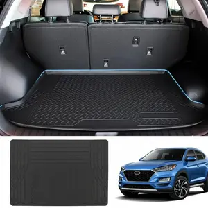 universal fit design TrunkShield Cargo Liner Car Mat for Back of SUV, Sedan & Coupe Trunk Cover, All Weather Heavy Duty Protection, Trim-to-Fit, 47.5" x 32.2"in