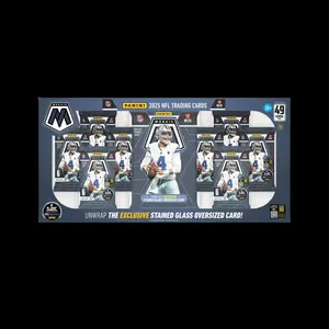2025 NFL Mosaic Bundle Box STAINED GLASS JUMBO