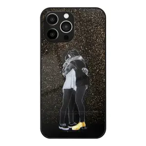 The Hug Larry Stylinson Tempered Glass Case On For Iphone 15 14 13 12 11 X 8 7 Soft Silicone Cover Larry Stylinson The Hug