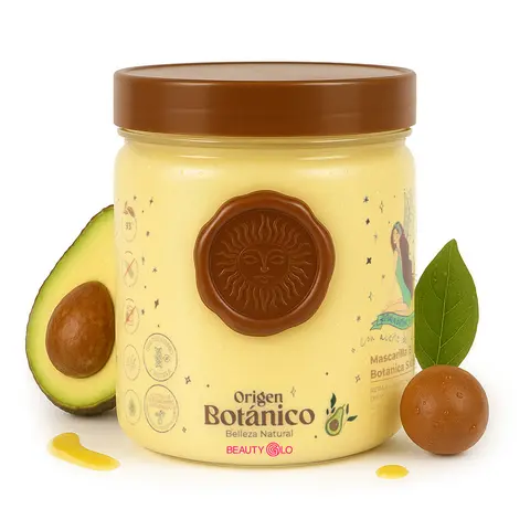 Ritual Botanico Collagen Hair Mask 400 ml – Avocado & Biotin Deep Conditioning Hair Mask for Damaged Hair, Dry & Bleached Hair, Anti-Frizz SOS Treatment | Mascarilla para el Cabello Bomba SOS