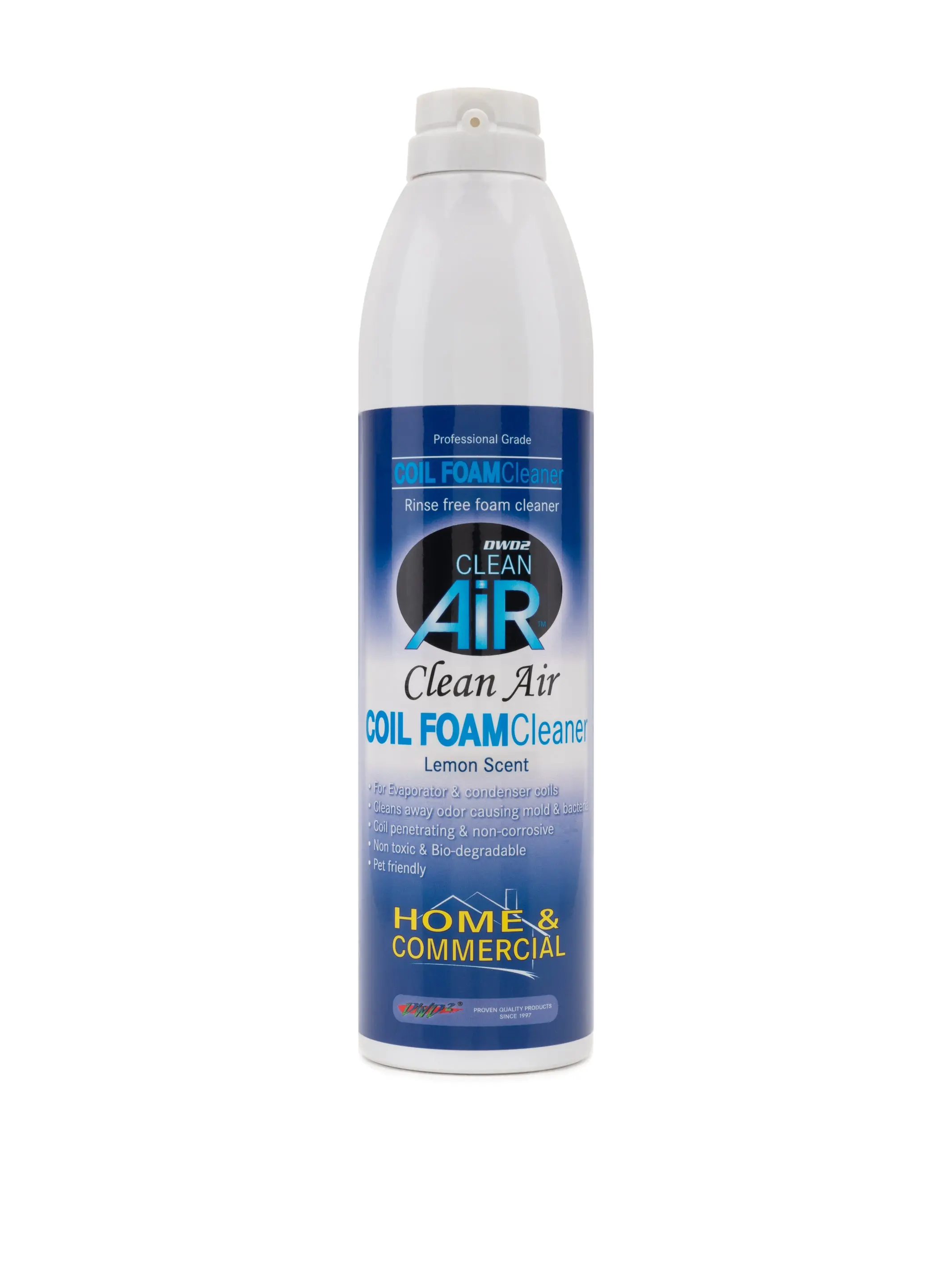 DWD2 Clean Air® Foaming Coil Cleaner Home & Commercial self-rinsing DWD2 Clean Air® Foaming Coil Cleaner Home & Commercial self-rinsing