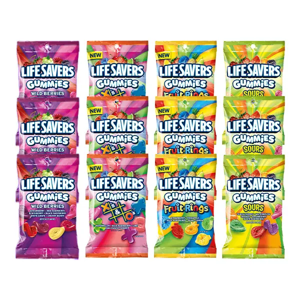 Life Savers Gummies Bundle Mutli Pack 12ct