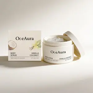 Summer Body Scrub Products, Moisturizing Body Scrub Cream, Gentle Cleansing, Skin Hydration, Smooth and Refreshed, Long-Lasting Scent