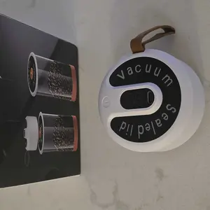 INKBIRD Compact Vacuum Sealer Handheld Portable with 60Kpa Suction Includes 4 Mason Jar Lids 2 Food Bags & 2 Wine Stoppers Rechargeable Design-TikTokShopHolidayHaul