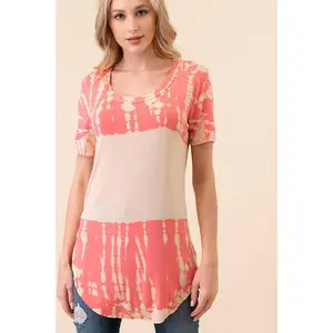 TIE DYE D1501C Shirts Top shirtslatinas cutelatinatops latinatops Womenswear Blouse